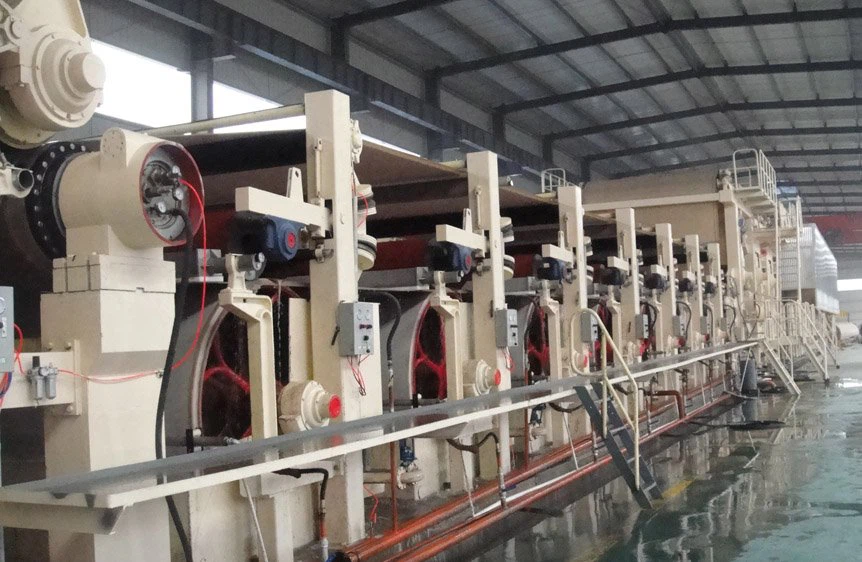 Spule Papierherstellungsmaschine